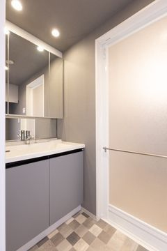 N’ sパークレジデンス森下の洗面所