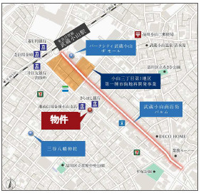 ｉｗ　Ｂａｎｄｅ　2F・3F・4Fの地図