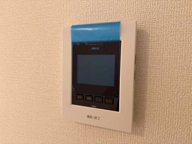 川越木野目　新築一戸建て　２号棟の防犯設備|モニター付きインターホン