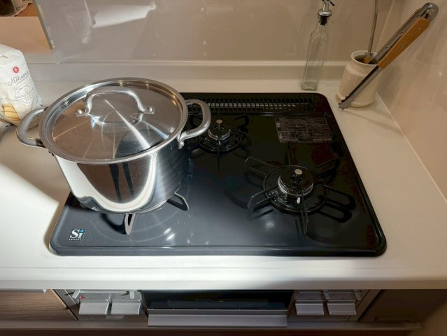 川越木野目　新築一戸建て　２号棟のキッチン|キッチンでお料理をお楽しみください