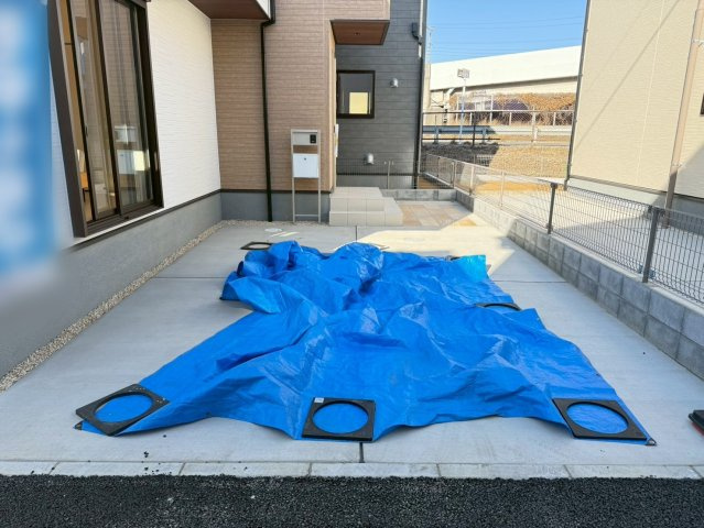 川越木野目　新築一戸建て　２号棟の駐車場|カースペースがあります