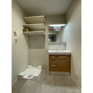 Oak Apt.の洗面所