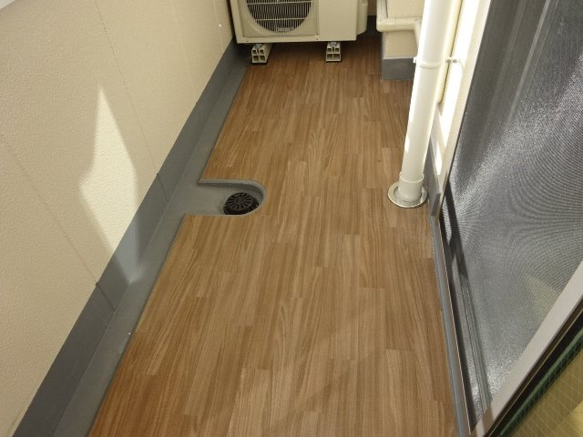 サクシード姫路駅南のバルコニー