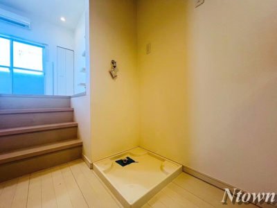 【設備】 | エスパス・リブレ | 洗濯機置き場です。