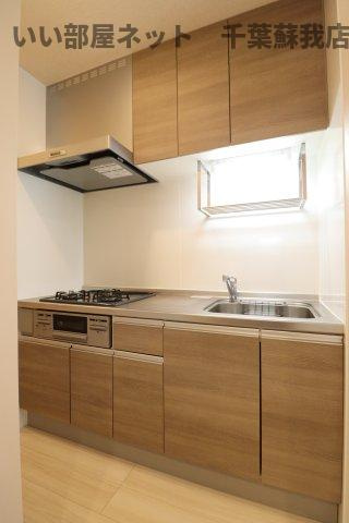 エスペランサ八幡宿のキッチン|使いやすいキッチンです