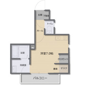 嬉しい書斎スペースあり