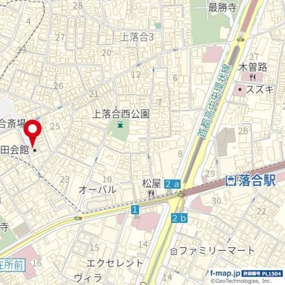 【地図】 | エルミ上落合