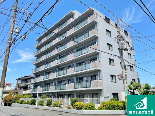 フロラシオン堺・香ヶ丘の外観|南海高野線「浅香山」駅徒歩８分！１９９６年築ＲＣ造７階建てのオートロックマンションです♪【現地写真】