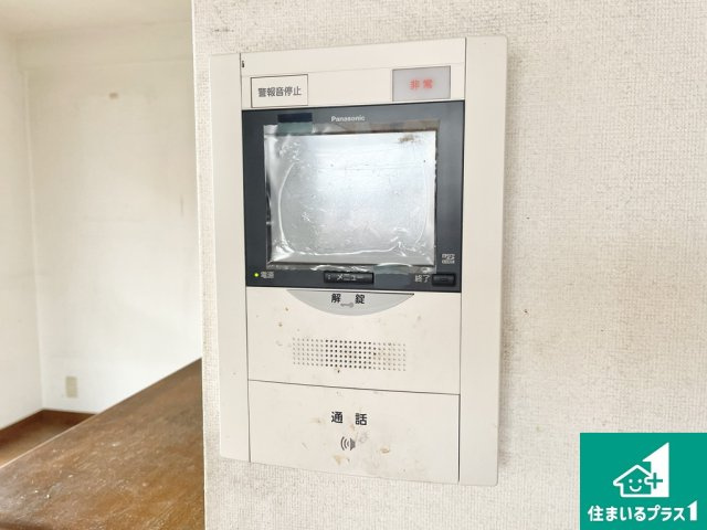 フロラシオン堺・香ヶ丘の防犯設備|カラーモニターインターホンです【現地写真】