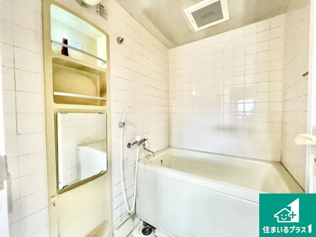 フロラシオン堺・香ヶ丘の浴室|コンパクトで使いやすいお風呂です【現地写真】