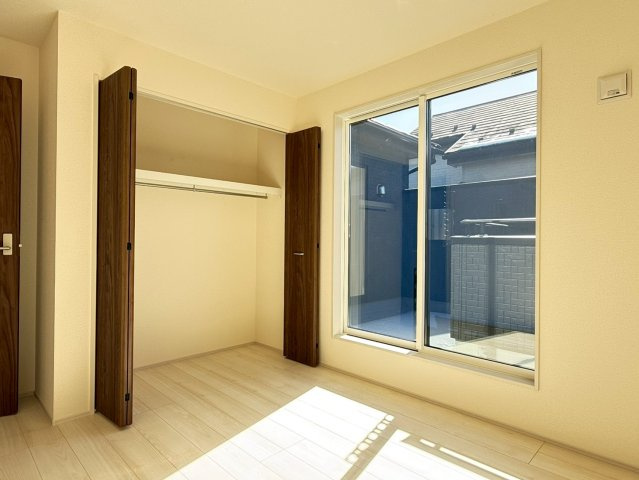 川越市小室　新築一戸建て　1号棟の収納|大きなスペースがあり、収納には困りません