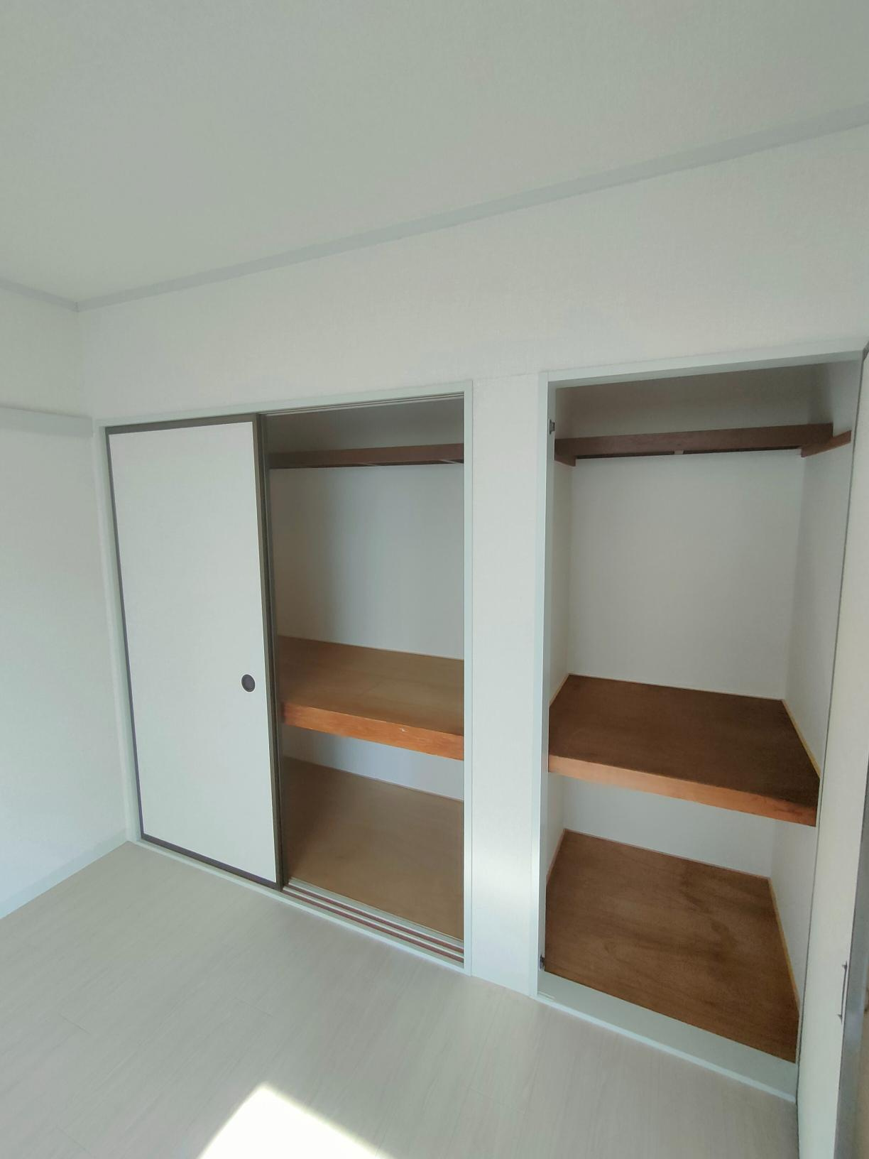 ルミエール西府A棟の収納|※別号室参考写真です