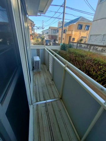 ルミエール西府A棟のバルコニー|※別号室参考写真です