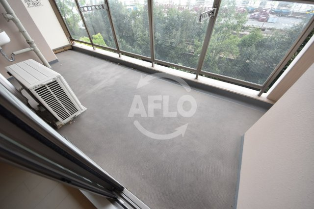 リバーガーデンECOシティアリスの森のバルコニー|リバーガーデンECOシティアリスの森　バルコニー