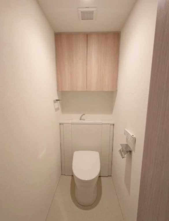 CREATIF三軒茶屋　築浅　ペット相談　礼金０　フリーレントのトイレ