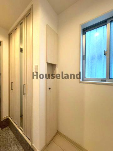 有本戸建の玄関