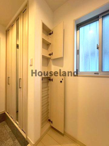 有本戸建の玄関