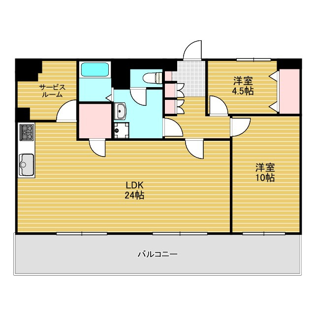 マンションサルナートの間取り
