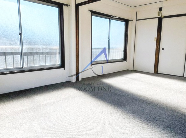 山雅マンションの居間・リビング|洋室のお部屋です。