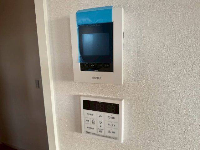 川越市清水町1期　新築一戸建て　1号棟の防犯設備|モニター付きインターホン、給湯設備