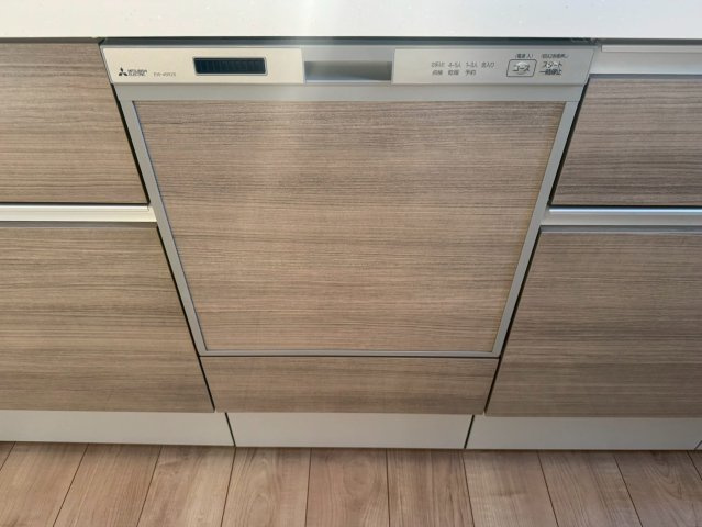 川越市清水町1期　新築一戸建て　1号棟のキッチン|食洗器付き