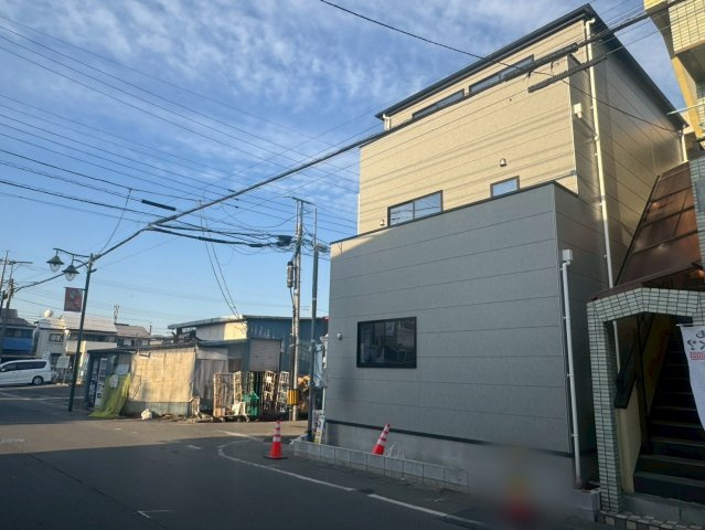 川越市清水町1期　新築一戸建て　1号棟の前面道路含む現地写真|前面道路含む現地写真です