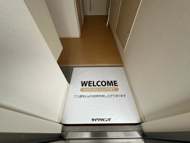 セジュール東阿保　Ａ棟の玄関