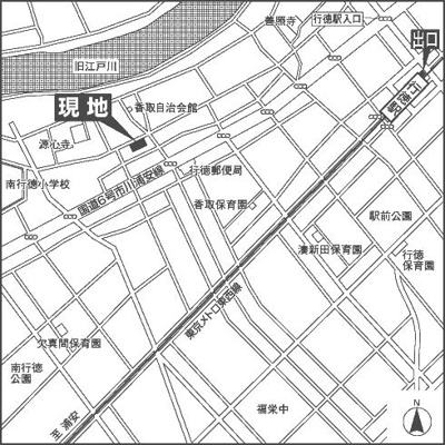 【地図】 | コスモプラザ行徳