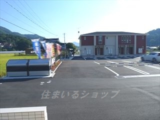 広島市安佐北区白木町大字井原のアパートの展望|募集のお部屋（104号室）からの眺望です！