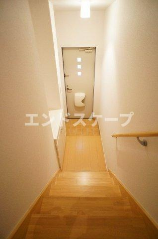 テ・ルサーマＡの玄関|高崎、前橋のお部屋探しはエンドスケープまで！お客様の理想お聞かせ下さい♪