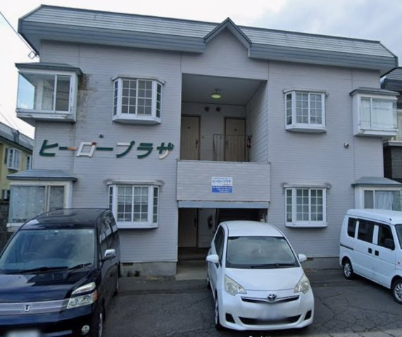 青森県弘前市　一棟アパートの外観