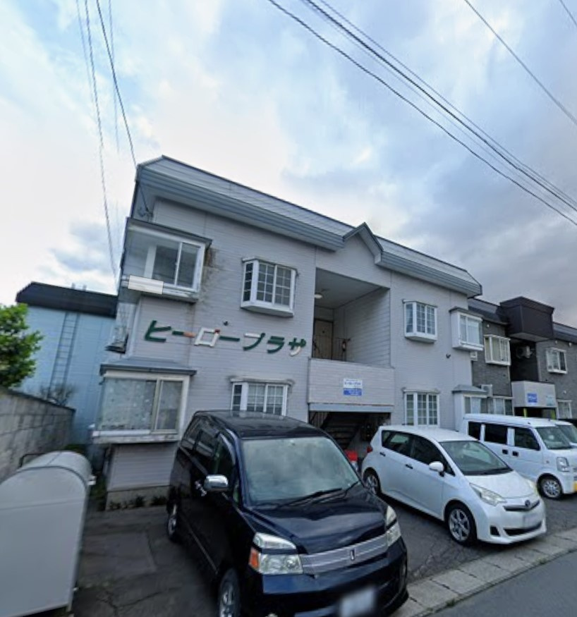 青森県弘前市　一棟アパートの外観