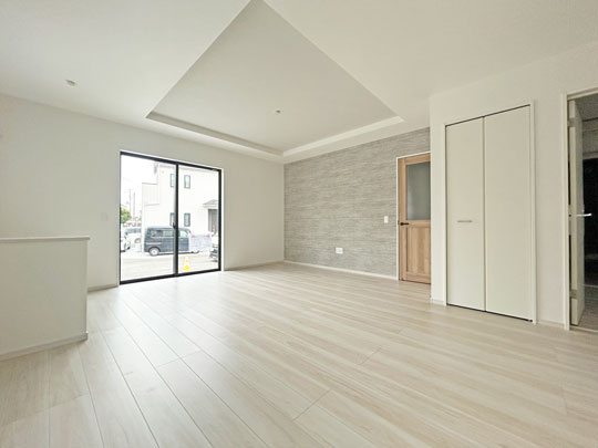 多賀城市浮島１期の居間・リビング