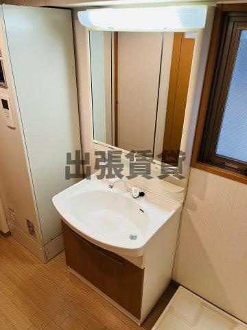 仲介手数料０円！サン・サカエビルの洗面所