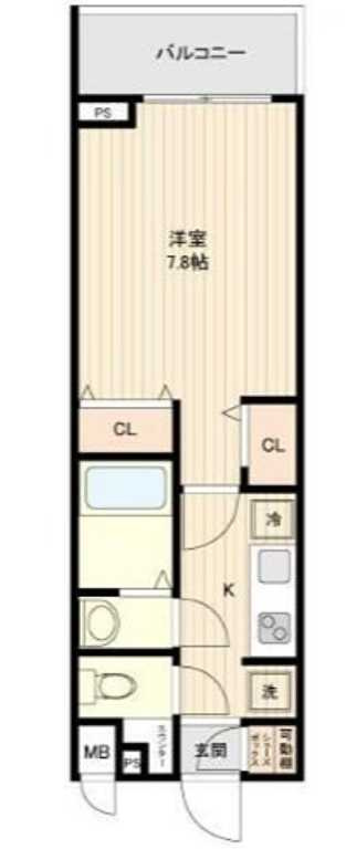 ウィルテラス用賀　ネット０　宅配BOX　ペット相談の間取り