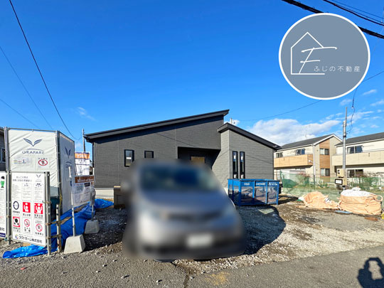 多賀城市大代12期の前面道路含む現地写真