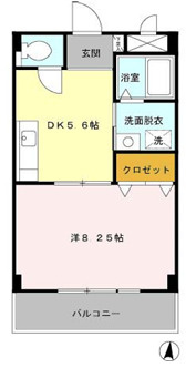 ヴァンクレールⅠの間取り