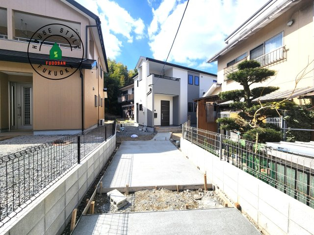 糟屋郡篠栗町中央4丁目第12-1棟（1号棟）の外観|デザイン性のある外観です。