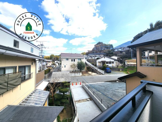 糟屋郡篠栗町中央4丁目第12-1棟（1号棟）の展望|窓から緑が見える物件も魅力的です。