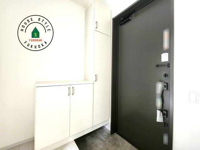 糟屋郡篠栗町中央4丁目第12-1棟（1号棟）の防犯設備|二重ロックでしっかり防犯対策ができます。