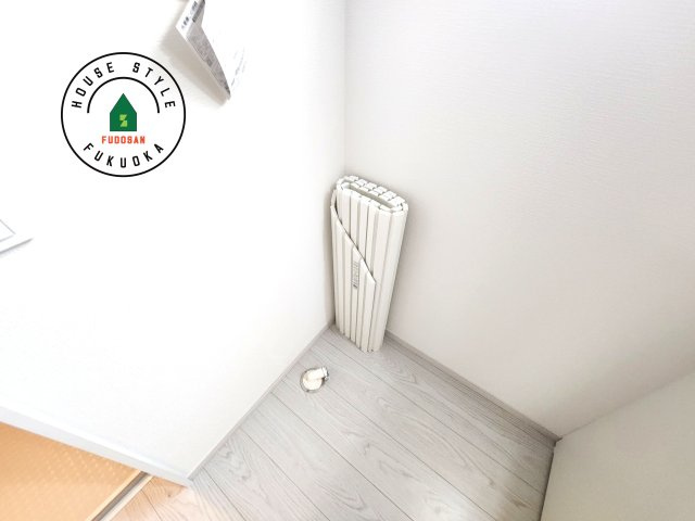 糟屋郡篠栗町中央4丁目第12-1棟（1号棟）のランドリースペース|ランドリースペースとなります。広々して有効的にご使用できます。 