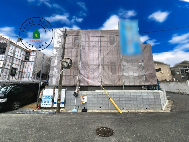 大野城市中1丁目第3-3棟（1号棟）の外観|デザイン性のある外観です。