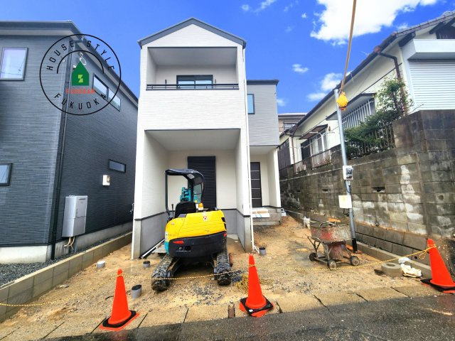大野城市中1丁目第3-3棟（3号棟）の前面道路含む現地写真|見学の時間などお気軽にお問い合わせ下さい。