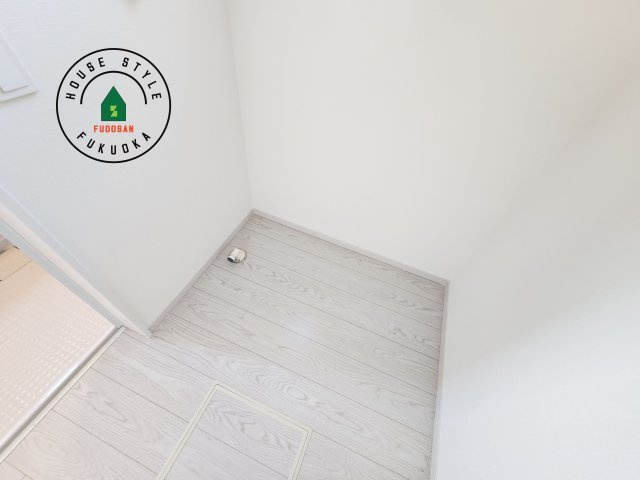 糟屋郡須恵町旅石第26-2棟（2号棟）のランドリースペース|ランドリースペースとなります。広々して有効的にご使用できます。 