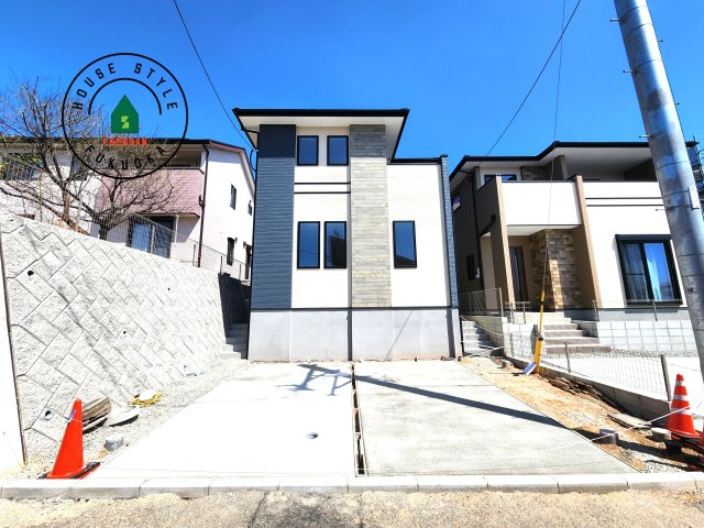 福岡市東区舞松原5丁目第4-2棟（1号棟）の前面道路含む現地写真|見学の時間などお気軽にお問い合わせ下さい。