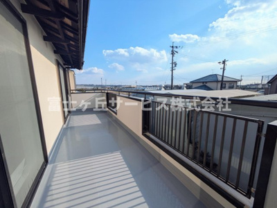 【バルコニー】 | 浜松市浜名区善地 中古戸建て | バルコニーです