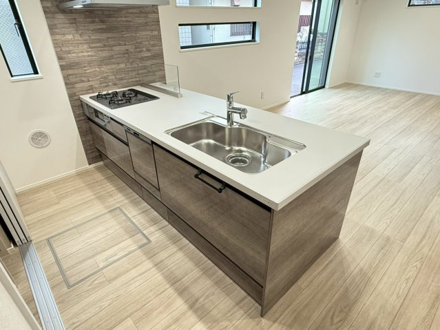 川越市砂第4期　新築一戸建てのキッチン|お料理しやすいキッチンです