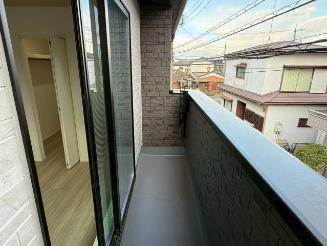 川越市砂第4期　新築一戸建てのバルコニー|お洗濯にも便利なバルコニー付き
