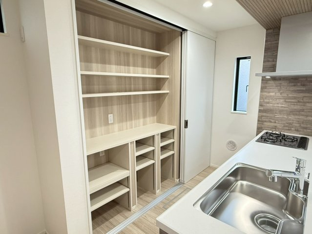 川越市砂第4期　新築一戸建ての収納|収納のためのスペースです