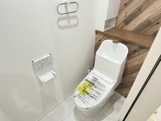 川越市砂第4期　新築一戸建てのトイレ|コンパクトで使いやすいトイレです